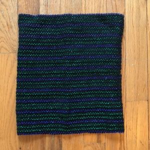 Green and purple tube top from urban outfitters